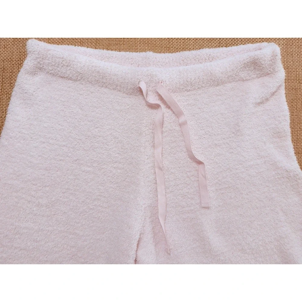 Softies Marshmallow Lounge Set‎ Womens Large Pink Reverse Seam Top Pants
